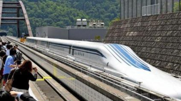 Новый рекорд скорости для поездов установлен в Японии
