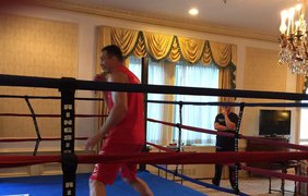 Последняя тренировка Кличко перед боем с Дженнингсом. Фото Оксаны Зиновьевой