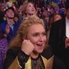 Избранница Кличко Хайден Панеттьери болеет за Владимира в Нью-Йорке (видео)