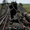 Диверсанты взорвали 170 метров железной дороги на Донбассе