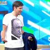 Даниил Грачев пришел на НТВ в майке с Путиным (фото)