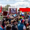 Парад в Симферополе: через металлоискатели и по спецпропускам (фото, видео)