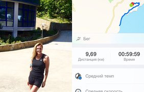 Яна Клочкова отдыхает в Крыму