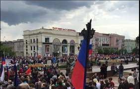 Шествие в Донецке