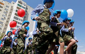 Детский парад в Ростове