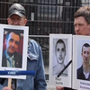 Крымские татары пикетировали посольство России в Киеве