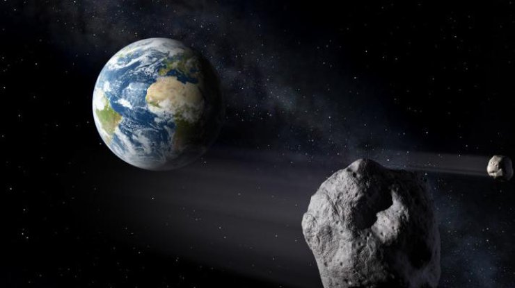 Астероид пролетел мимо