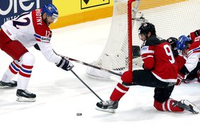 Игра Канады и Чехии