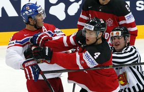 Игра Канады и Чехии