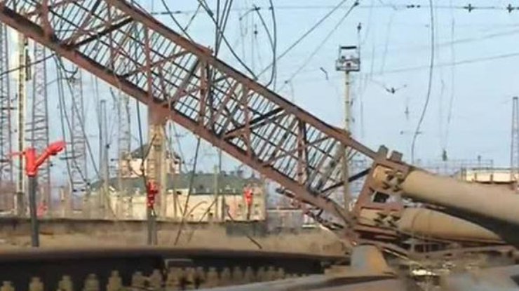 Железная дорога в Дебальцево отремонтирована
