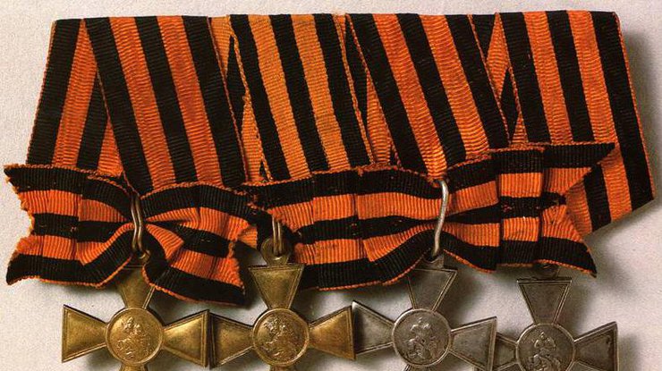 Орден Святого Георгия был высшей наградой для младших военных чинов Российской империи.