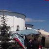 В России самолет с горючим протаранил церковь (фото)