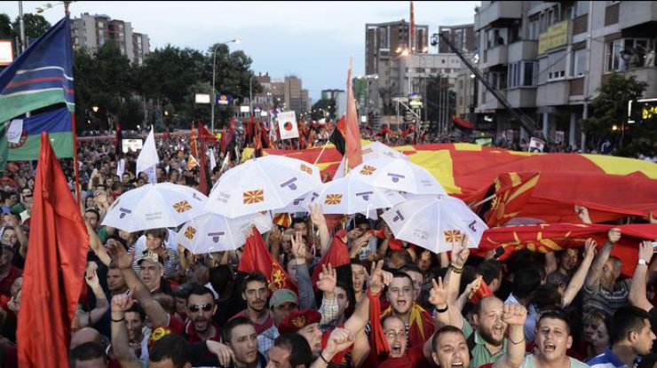 В Македонии начинается свой Майдан