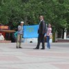 Оккупанты объявили флаг крымских татар вне закона