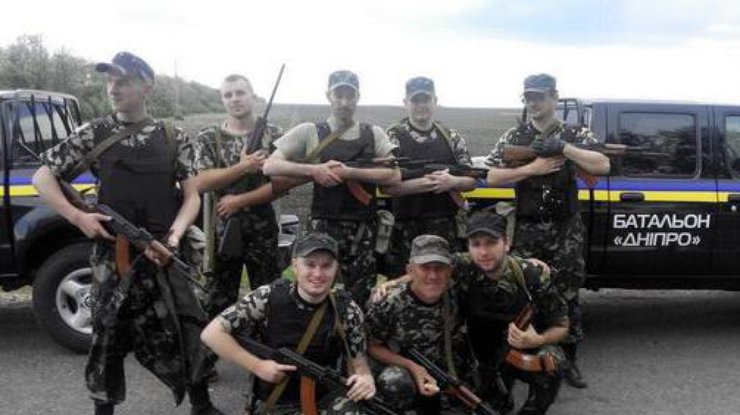 Бойцами полка "Днепр-1" проведена блестящая операция.