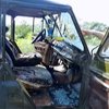На Донбасі бойовики обcтріляли автомобіль медслужби