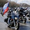 Байкеры Путина избили женщину в Грузии (видео)