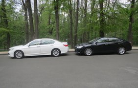 Тест-драйв Toyota Camry и Honda Accord