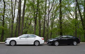 Тест-драйв Toyota Camry и Honda Accord