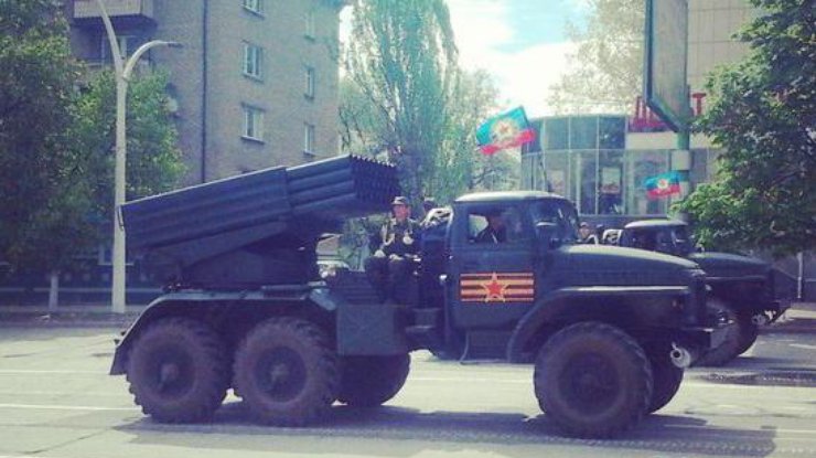 В оккупированном Луганске готовятся к "параду"