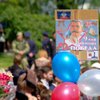 В Одессе митинг с портретом Сталина опередил ветеранов (фото)