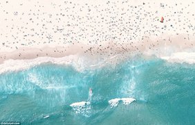 Пляж Бонди в Сиднее, Австралия
