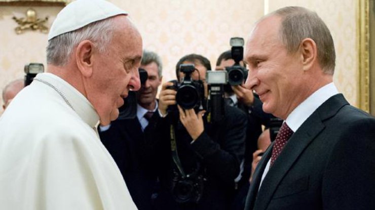 Посол Украины ждет, что Папа римский уличит Путина в лицемерии