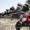 Пожар на нефтебазе под Васильковом: пылает одна емкость с горючим