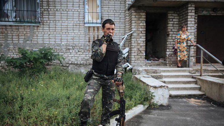 Войска Украины в Авдеевке.