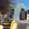 Пожар на складе пенопласта в Броварах под Киевом локализовали