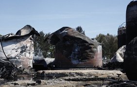Пожар под Киевом ликвидирован