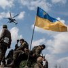 Над шахтой Горловки бойцы подняли флаг Украины (видео)