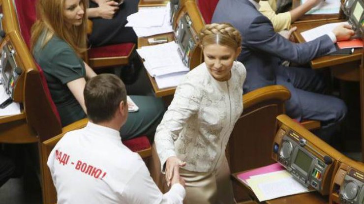 Тимошенко может стать новым координатором коалиции. Фото пресс-служба "Батьківщини"