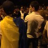 Армения протестует с флагами Украины и Евросоюза (фото)