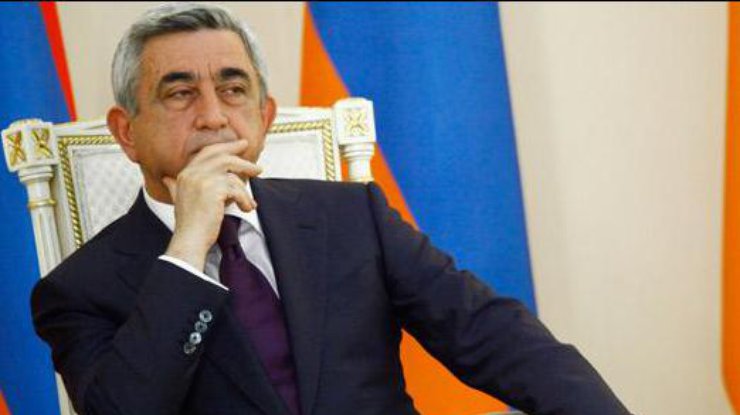 Президент Армении Серж Саргсян. Фото: civilnet.am