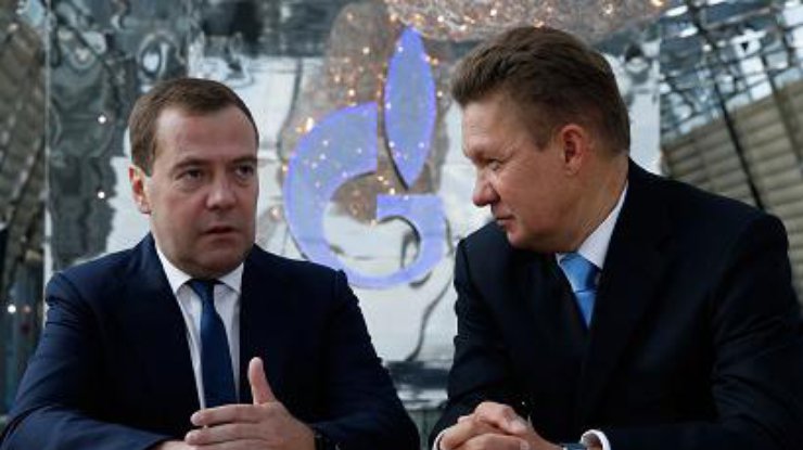 Медведев объявил цену газа для Украины на 3 квартал