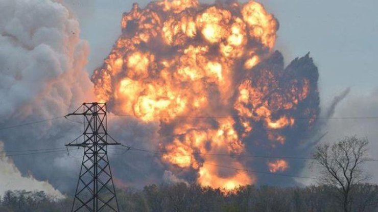 За время конфликта на Донбассе на заводе произошла серия мощных взрывов