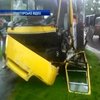 В Івано-Франківську вантажівка розтрощила маршрутку