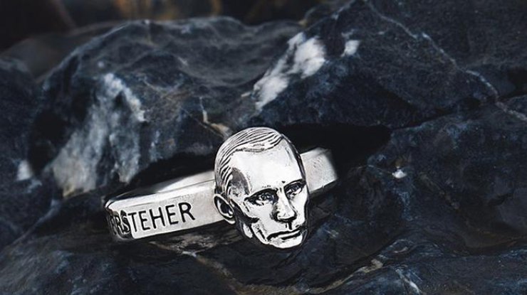 Кольцо с головой Путина