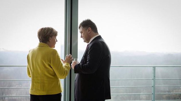 Меркель и Порошенко