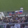 На матче Россия-Беларусь разгорелся скандал из-за флага ДНР