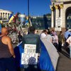 На Майдане Незалежности с палатками и голодовкой требуют Порошенко (фото)