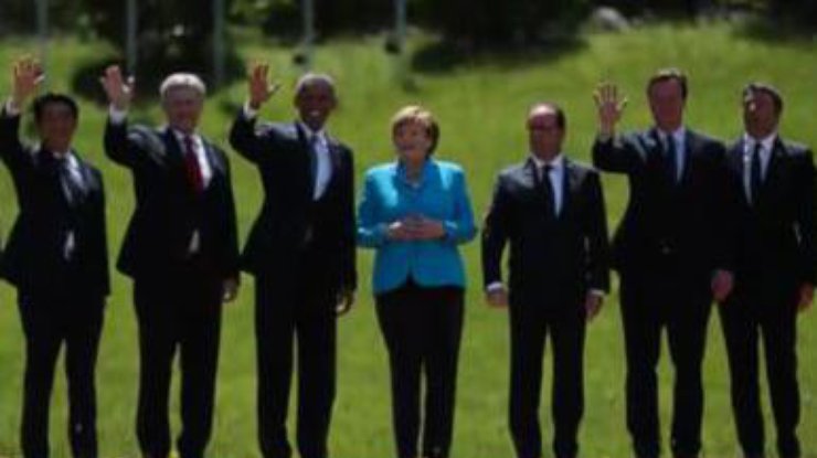 Обама и Меркель в Германии