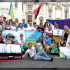 Українці в Італії закликають тиснути на Москву 