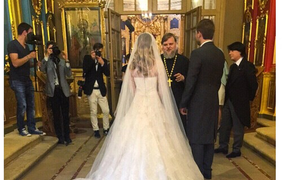 Валентин Юдашкин выдал замуж дочь. Фото Instagram Рудьковской 