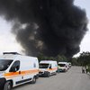 Россия предлагает Украине потушить пожар на нефтебазе в Глевахе