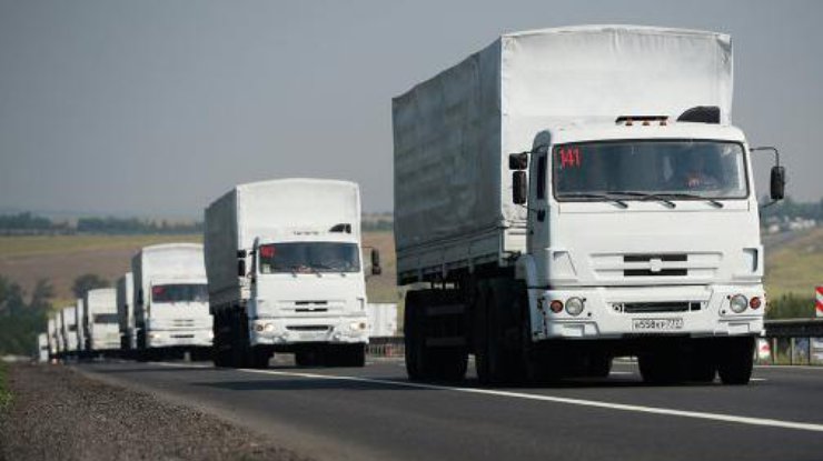 Россия рассмотрит возможность отправки гумконвоев через Украину