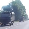 В Мукачево зашла колонна БТРов и "Кугуаров" (фото, видео)