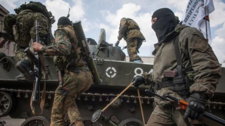 Боевики пытались прорваться через опорные пункты военных Украины