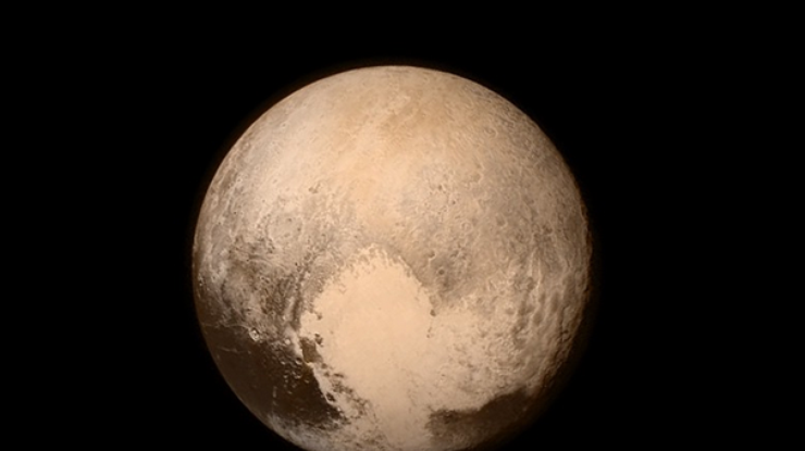 Первый четкий снимок Плутона